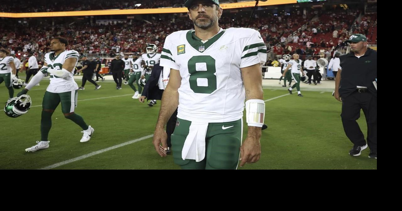 Jets' Rodgers is healthy, focused and 'relaxed' a year to the day of his injury