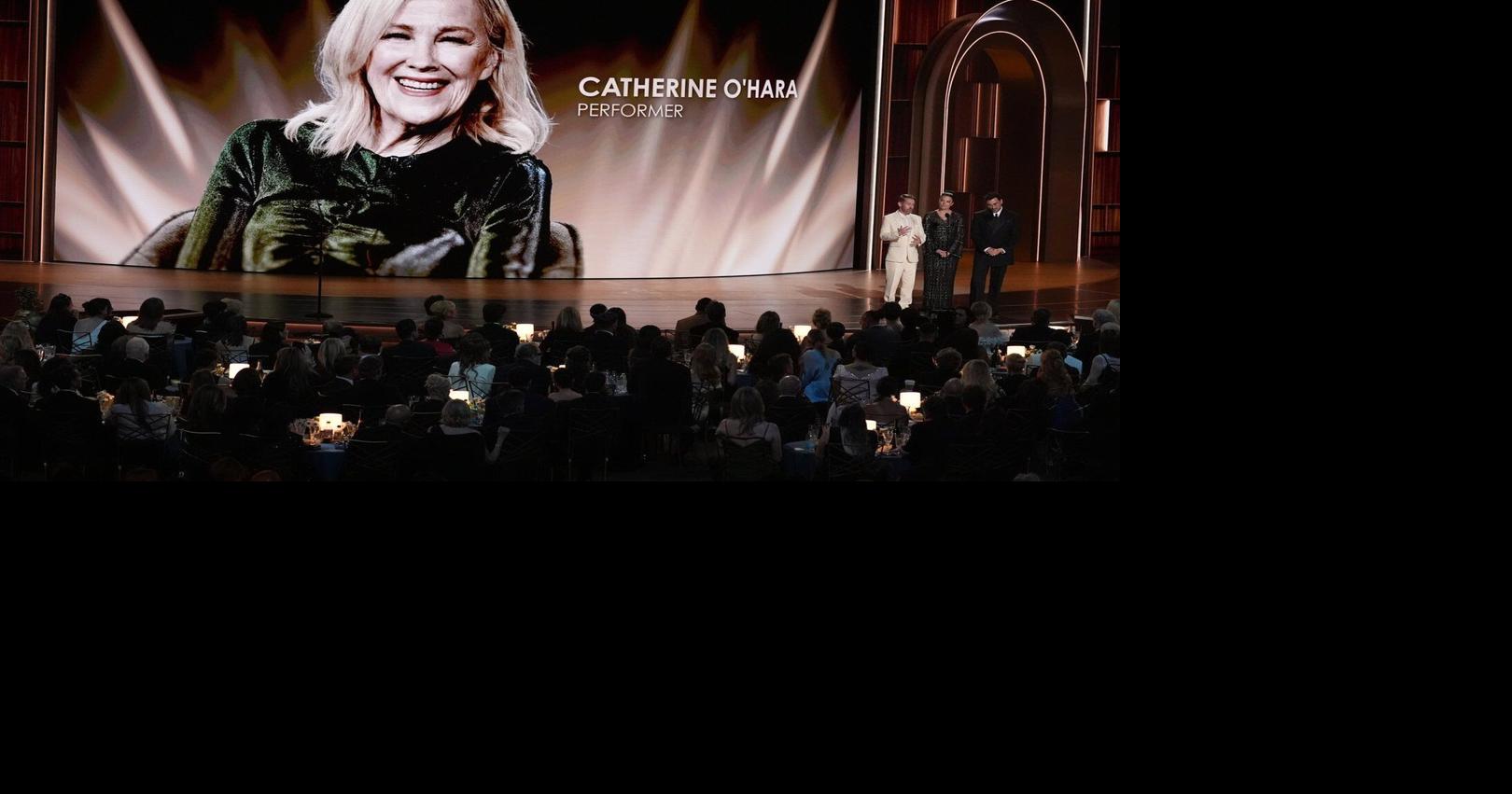 Macaulay Culkin and ‘Schitt’s Creek’ stars honor Catherine O’Hara in moving Emmys tribute