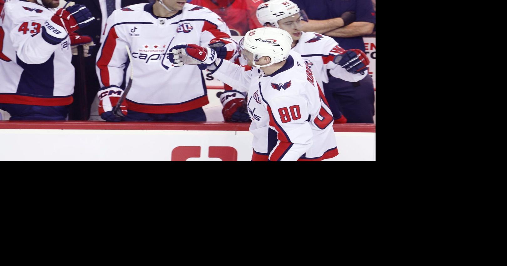 Hot Thompson helps Capitals douse the Flames 3-1