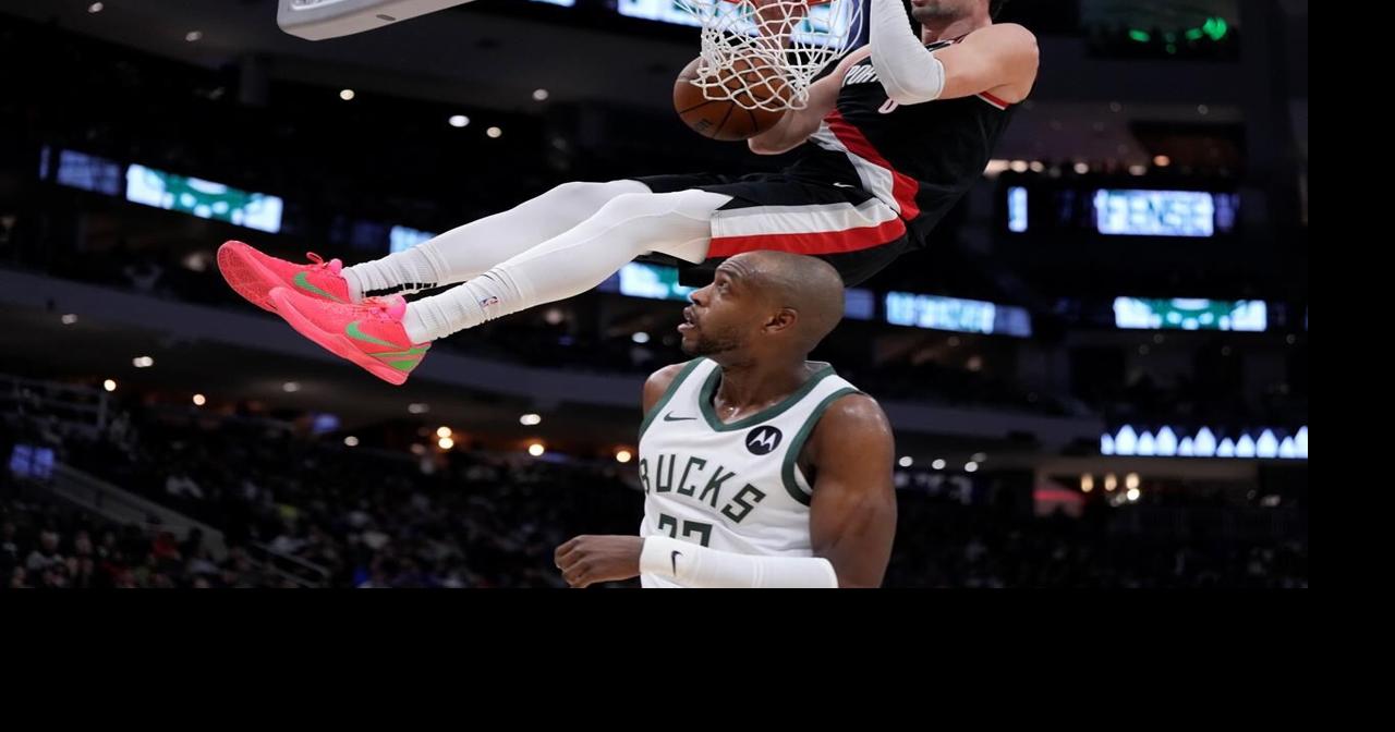 Anfernee Simons and Deni Avdija power the Trail Blazers past the Bucks 105-102