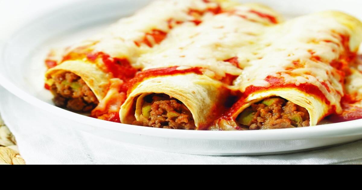 Turn up the heat in the kitchen with easy beef enchiladas