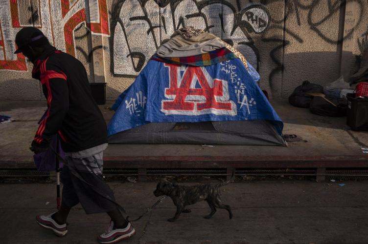 Gov. Gavin Newsom urges California cities and counties to ban homeless encampments