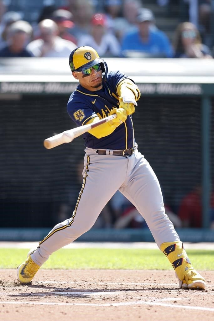 Rookie Tanner Bibee strikes out seven as the Guardians rally to beat the  Brewers 4-2