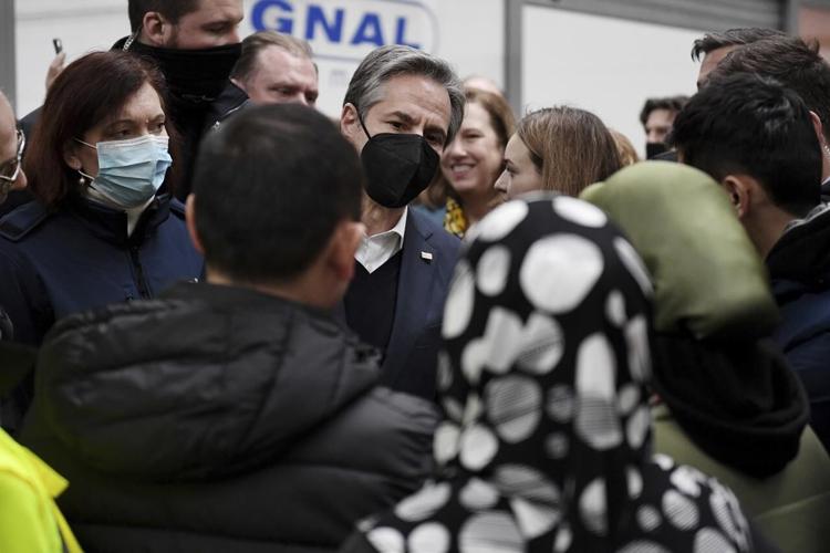 Blinken hears harrowing tales from refugees fleeing Ukraine