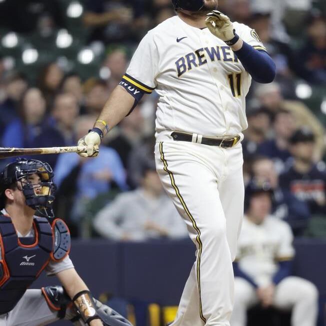 Carpenter homers, Brewers hold Tigers in check with 4-3 win – The Oakland  Press