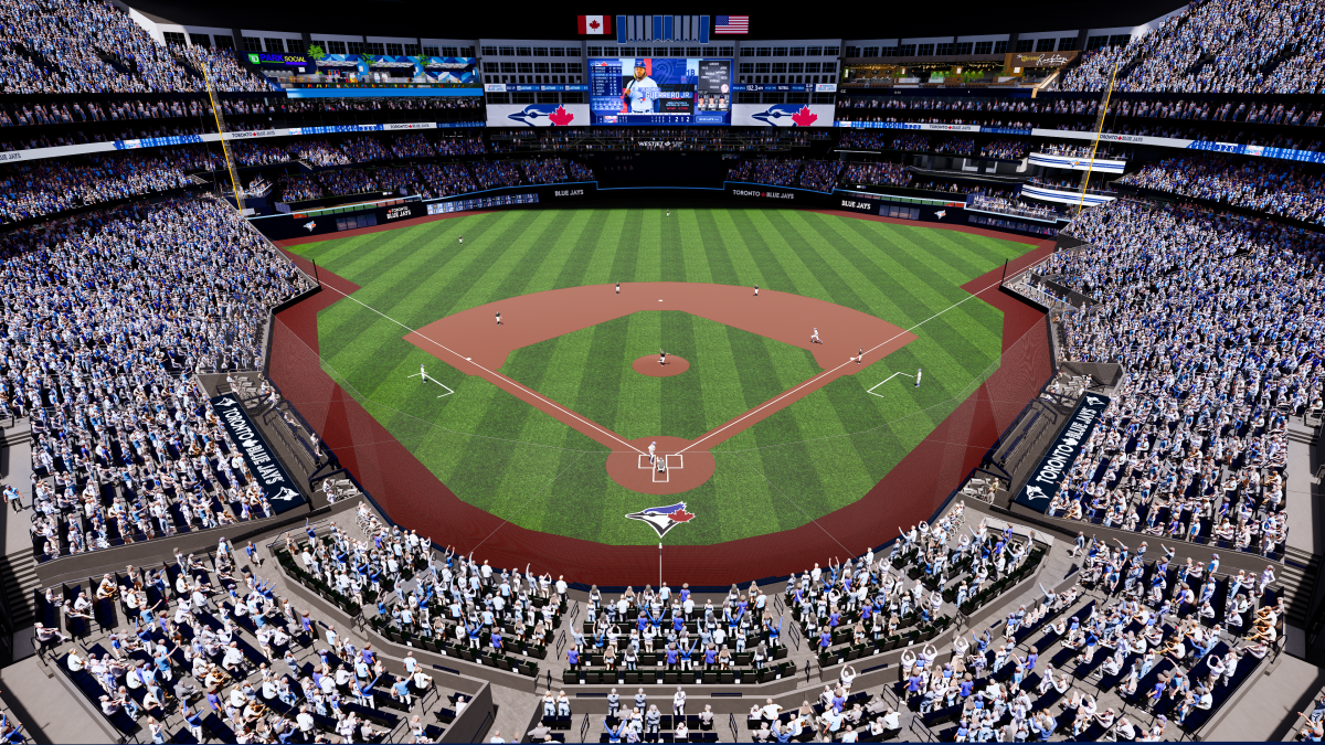 Toronto Blue Jays MLB Stadium Map Ballpark Map Baseball -  Norway