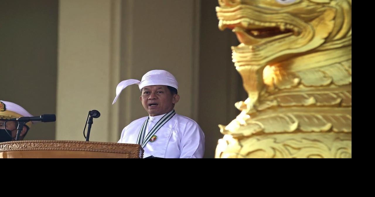 Myanmar’s military ruler appeals to restive minorities