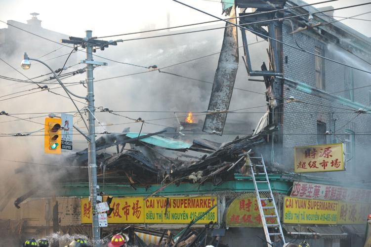 Two firefighters sent to hospital after four-alarm fire in city’s east end