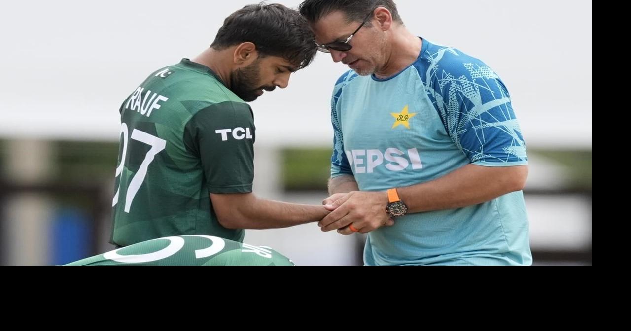 Pakistan bowler Rauf defends his actions after altercation with a man ...