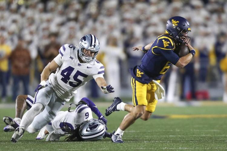 Avery Johnson throws for 3 TDs, Kansas State beats West Virginia 4518