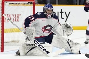 Blue Jackets sign goaltender Jet Greaves to a 2-year, 2-way contract