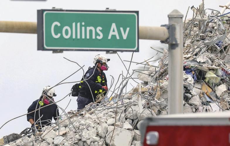 Recovery workers vow not to let up in Florida condo collapse