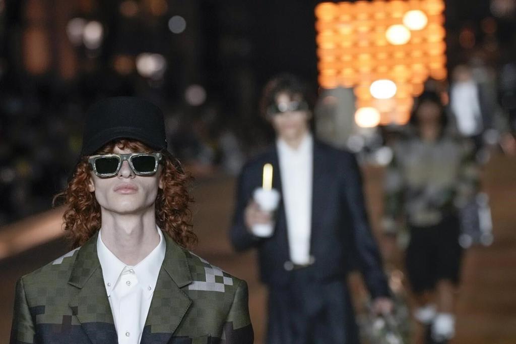 Pharrell Williams' Louis Vuitton show was a reference to love and war