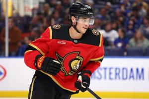 Senators' Pinto answering the call with blazing start in contract year