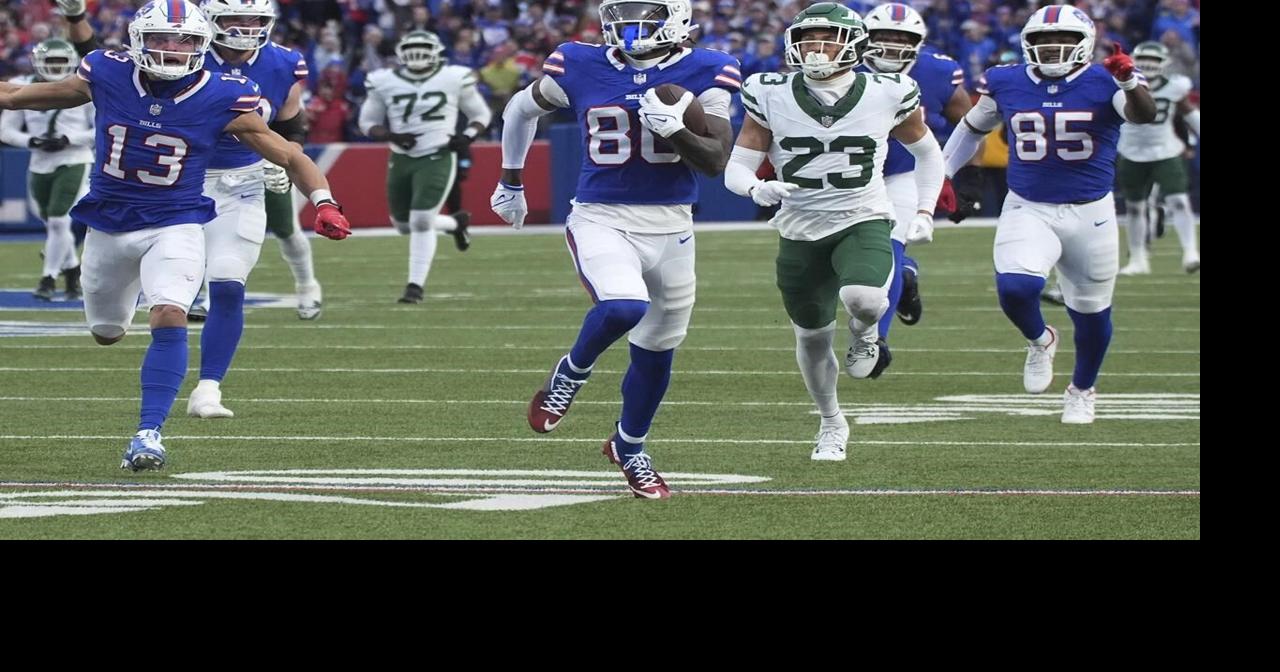 Bills offense sets the table with an 'everybody eats' approach that has 13 players with a TD catch
