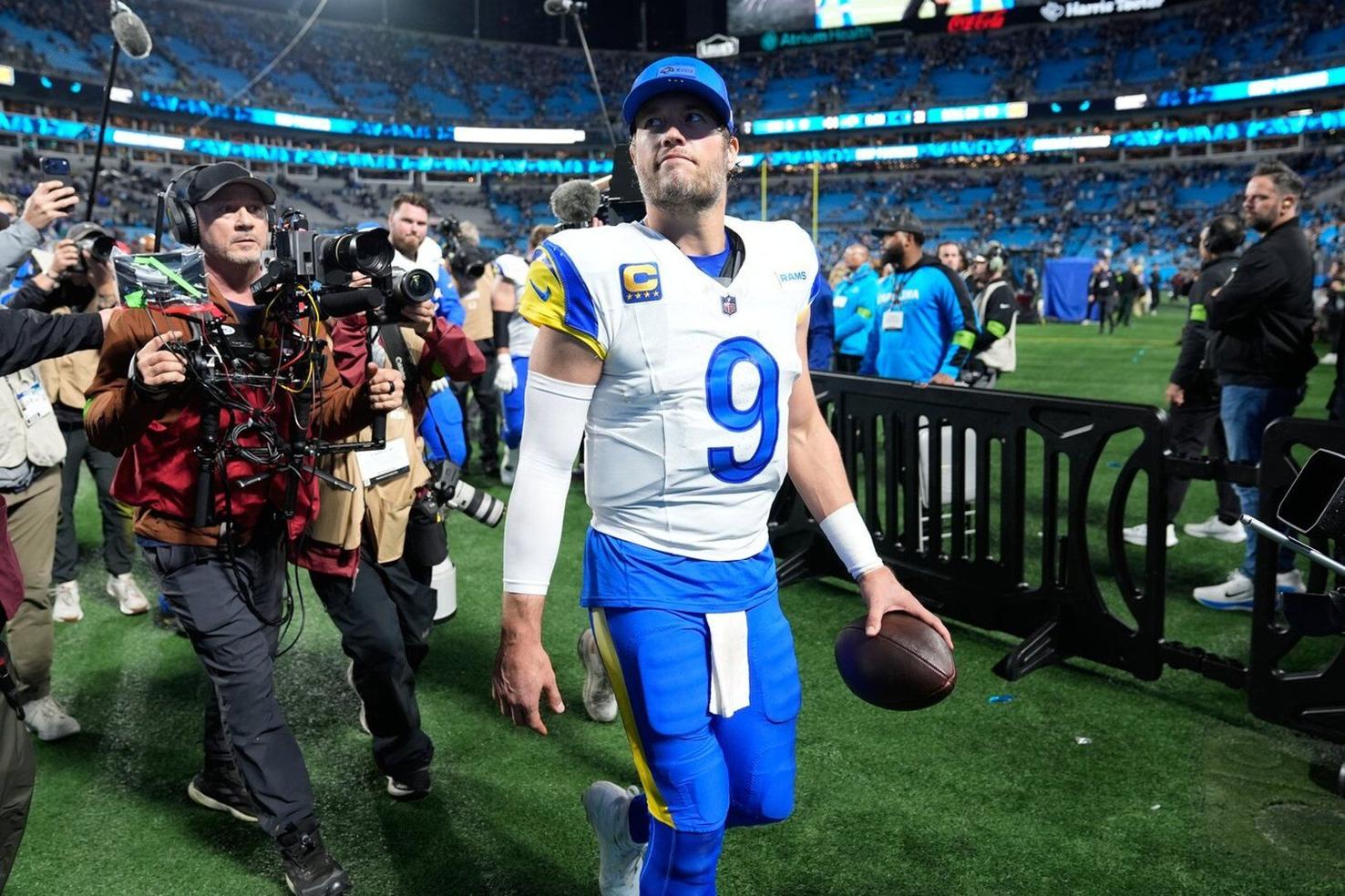 Stafford Mathhew Matthew Stafford is healthy, but Rams CB Ahkello Witherspoon is out for ...