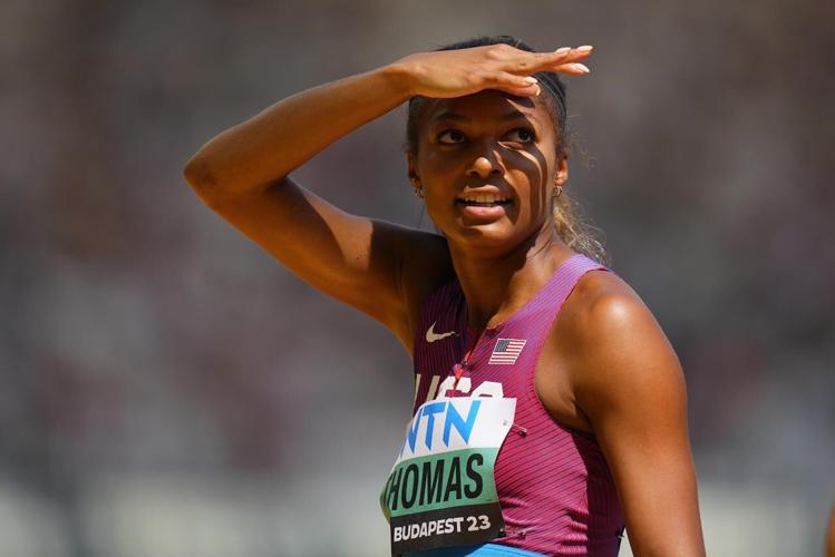 Writing Paper Small American sprinter Gabby Thomas well-researched in power of sleep, even ...