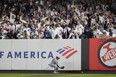 Soto has quiet night, Rodón wins 4th straight decision as Yanks top Mets 6-2 in Subway Series opener