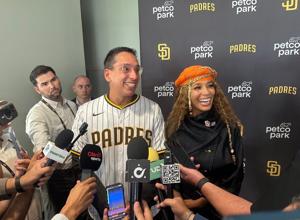 New Padres owners José E. Feliciano and Kwanza Jones vow to pursue San Diego's first championship