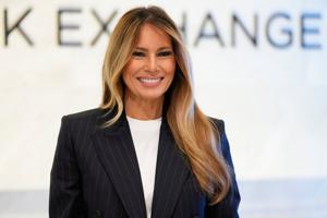 Melania Trump rings New York Stock Exchange opening bell to launch new women's initiative Imperia