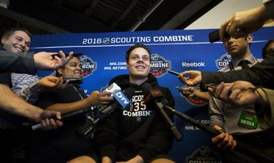 Auston Matthews put through paces at NHL combine