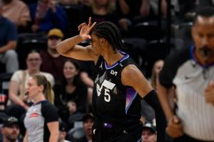 Ace Bailey has 7 3-pointers as Jazz crush Bucks 128-96 to snap 4-game losing streak