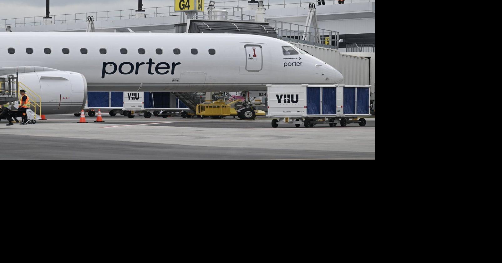 Porter Airline flight cancelled due to child refusing to fasten seatbelt