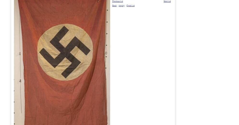 A B.C. auction house is defending its decision to sell Nazi