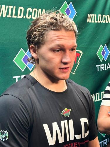 Kaprizov renews fondness for 'second home' Minnesota despite starting Wild camp without new contract