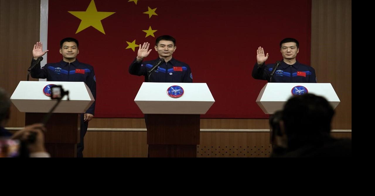 China to send three astronauts to Tiangong space station, part of its ...