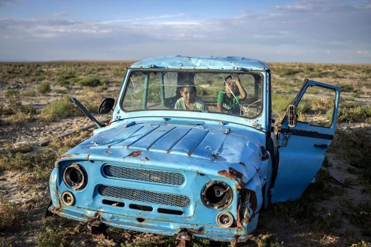 Climate change is fueling the disappearance of the Aral Sea. It's