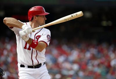 Washington Nationals' first baseman Ryan Zimmerman opens his home