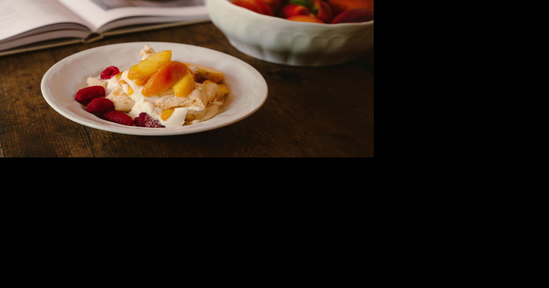 Easy Peach and Berry Eton Mess Recipe