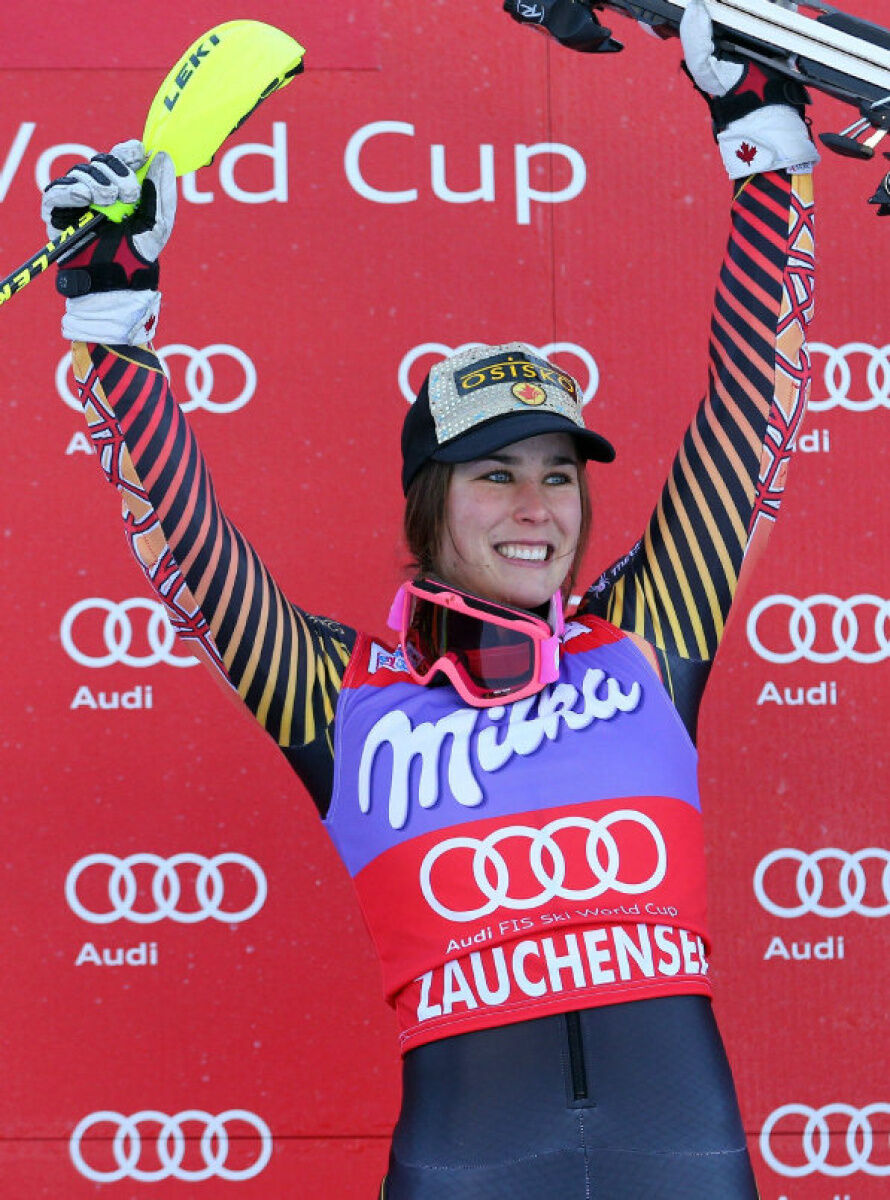 Canada s Marie Michele Gagnon wins World Cup super combined ski event