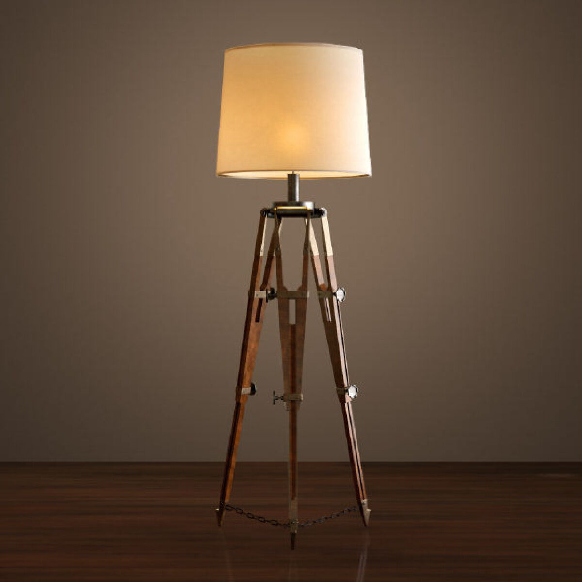 Vintage surveyor deals tripod lamp