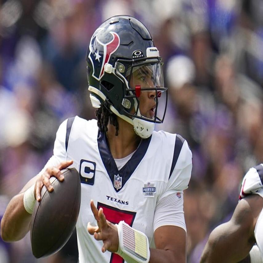 CJ Stroud's First Career NFL Completion For Houston Texans Goes To   Himself