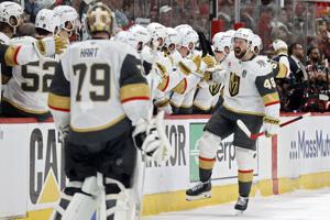 Vegas gets the jump in Stanley Cup final, winning back-and-forth Game 1