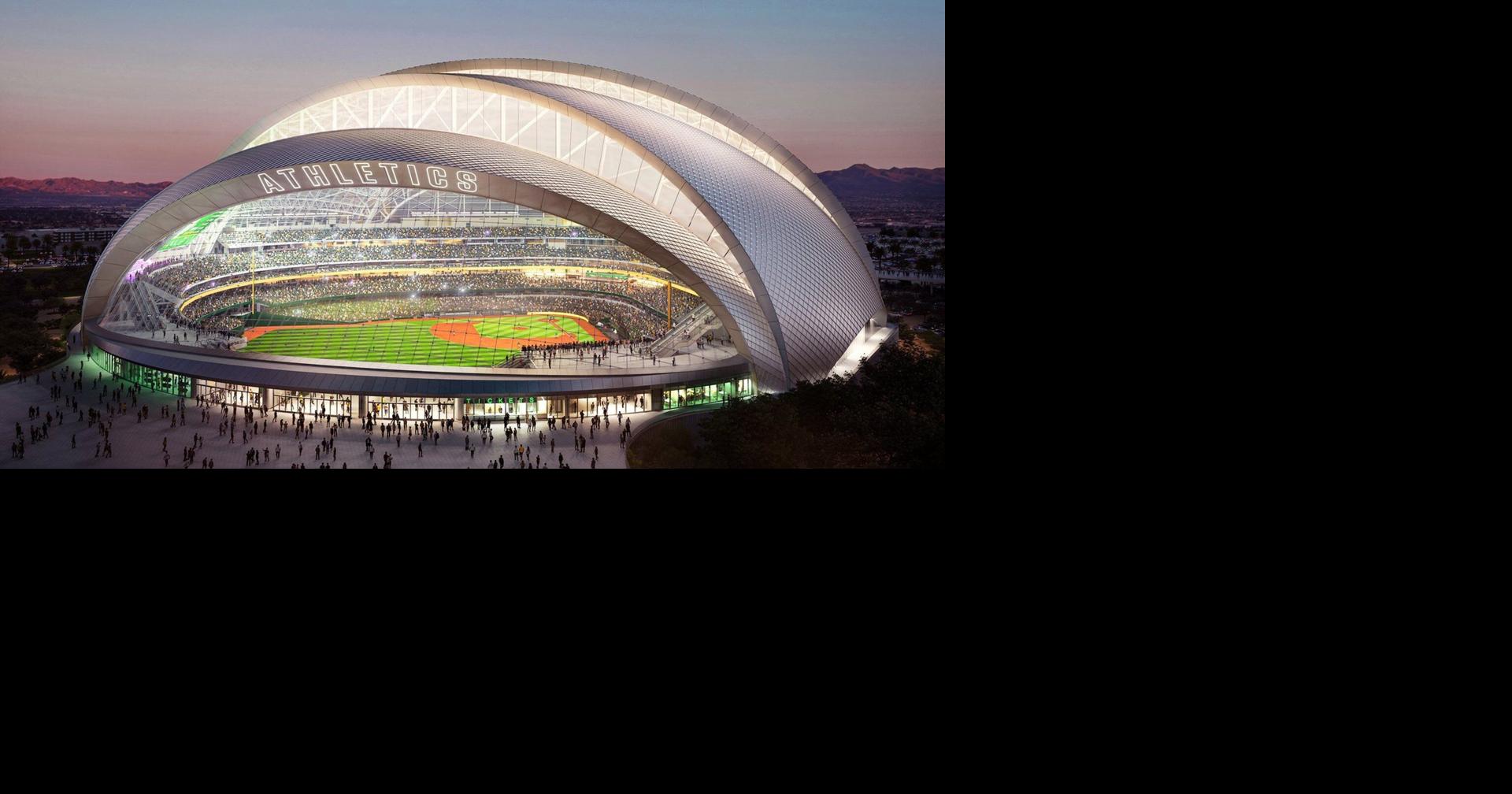 Athletics’ $2 billion Las Vegas stadium on track for 2028 opening, officials say