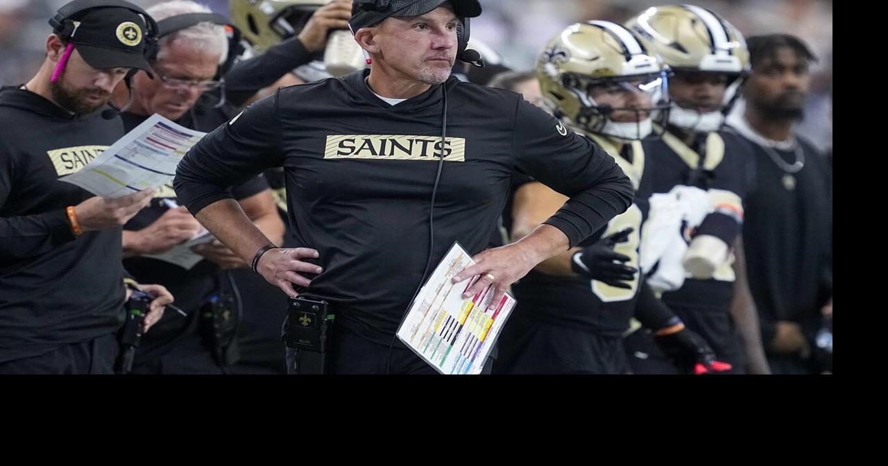 Skidding Saints ride with a rookie QB against a Bucs squad playing for storm-ravaged Tampa Bay