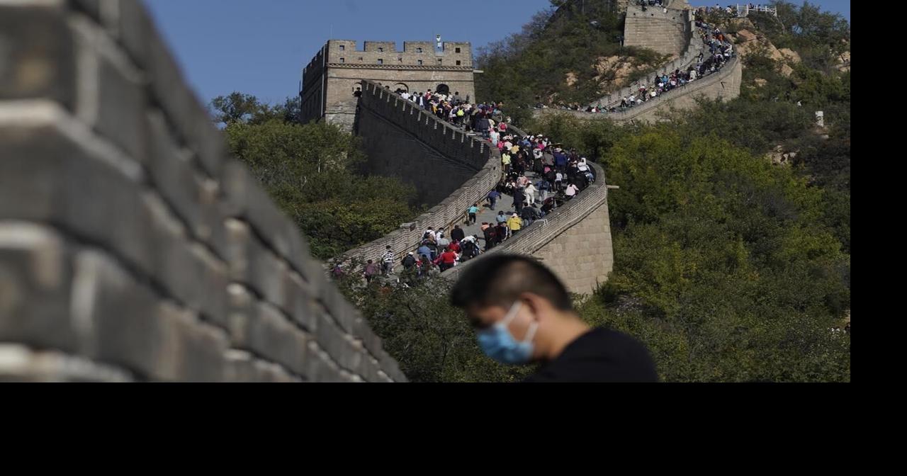 China authorities arrest 2 for smashing shortcut through Great Wall with excavator