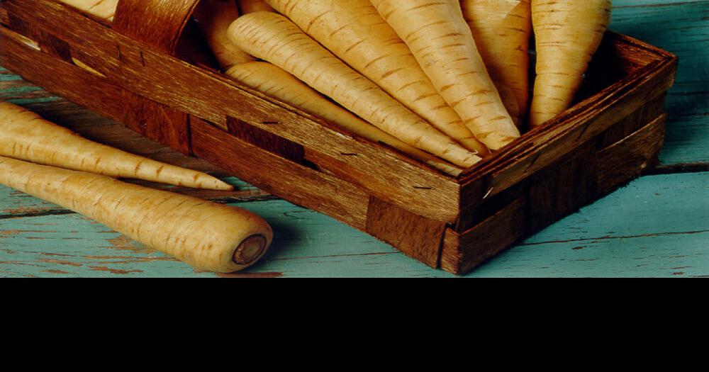 Roasted root vegetable soup with popped rice