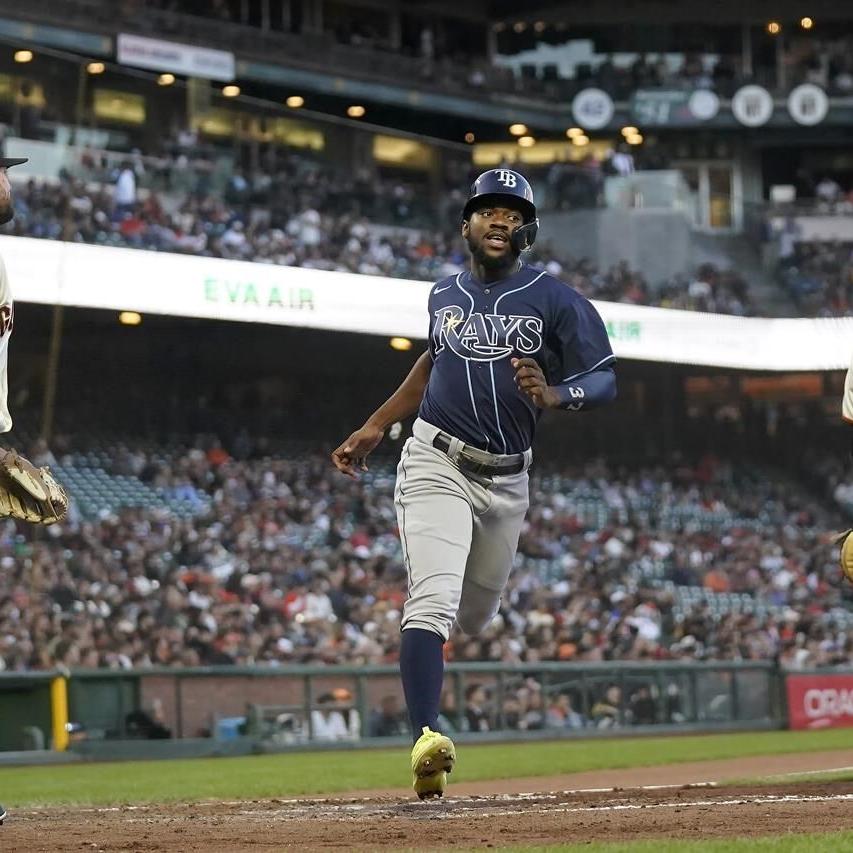 Bethancourt homers and singles in run, Rays beat Giants 10-2