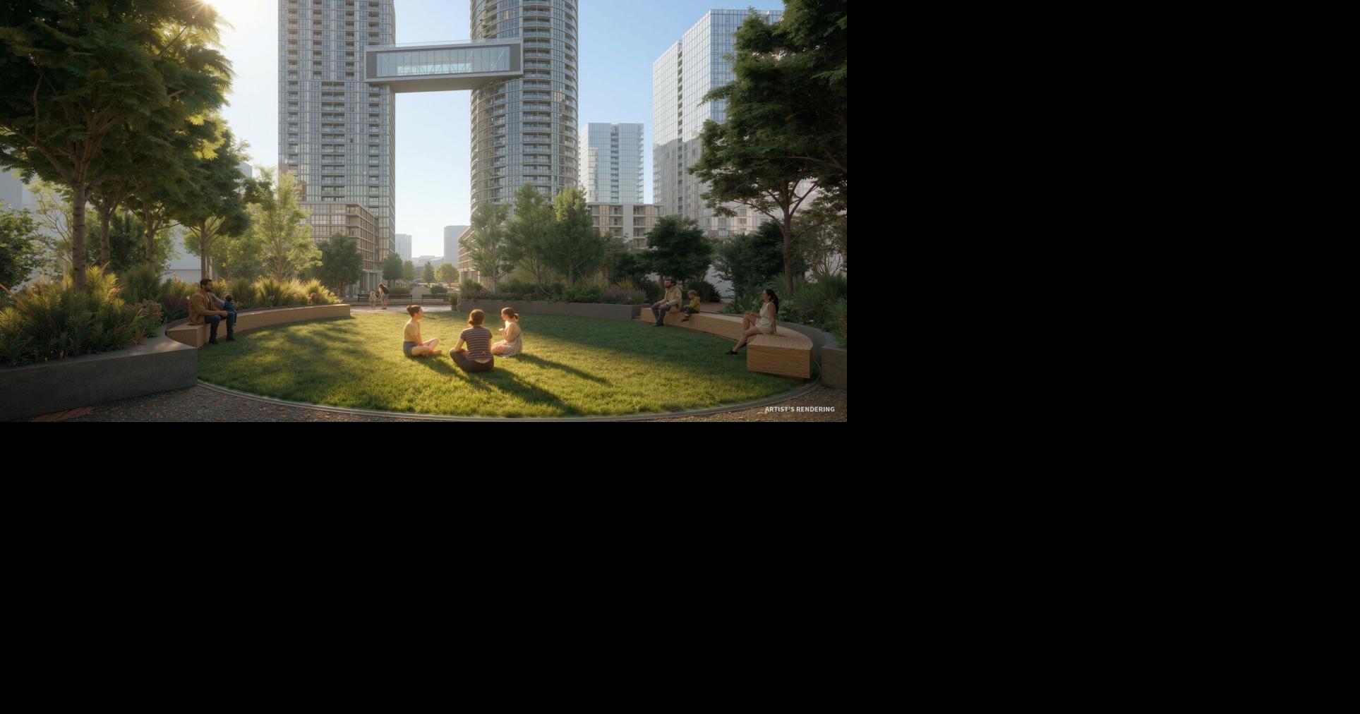 Developer unveils vision for Toronto rail deck community at site once envisioned as a giant park