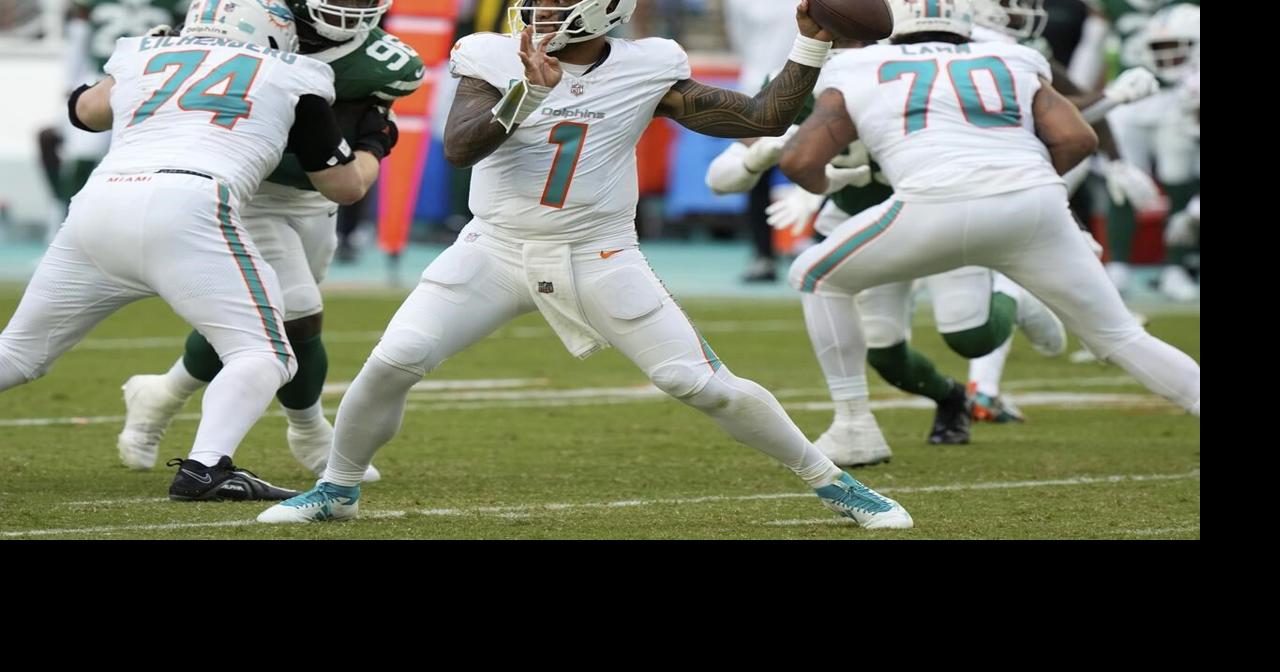 Tua Tagovailoa's strong play has helped keep the Dolphins' playoff hopes alive