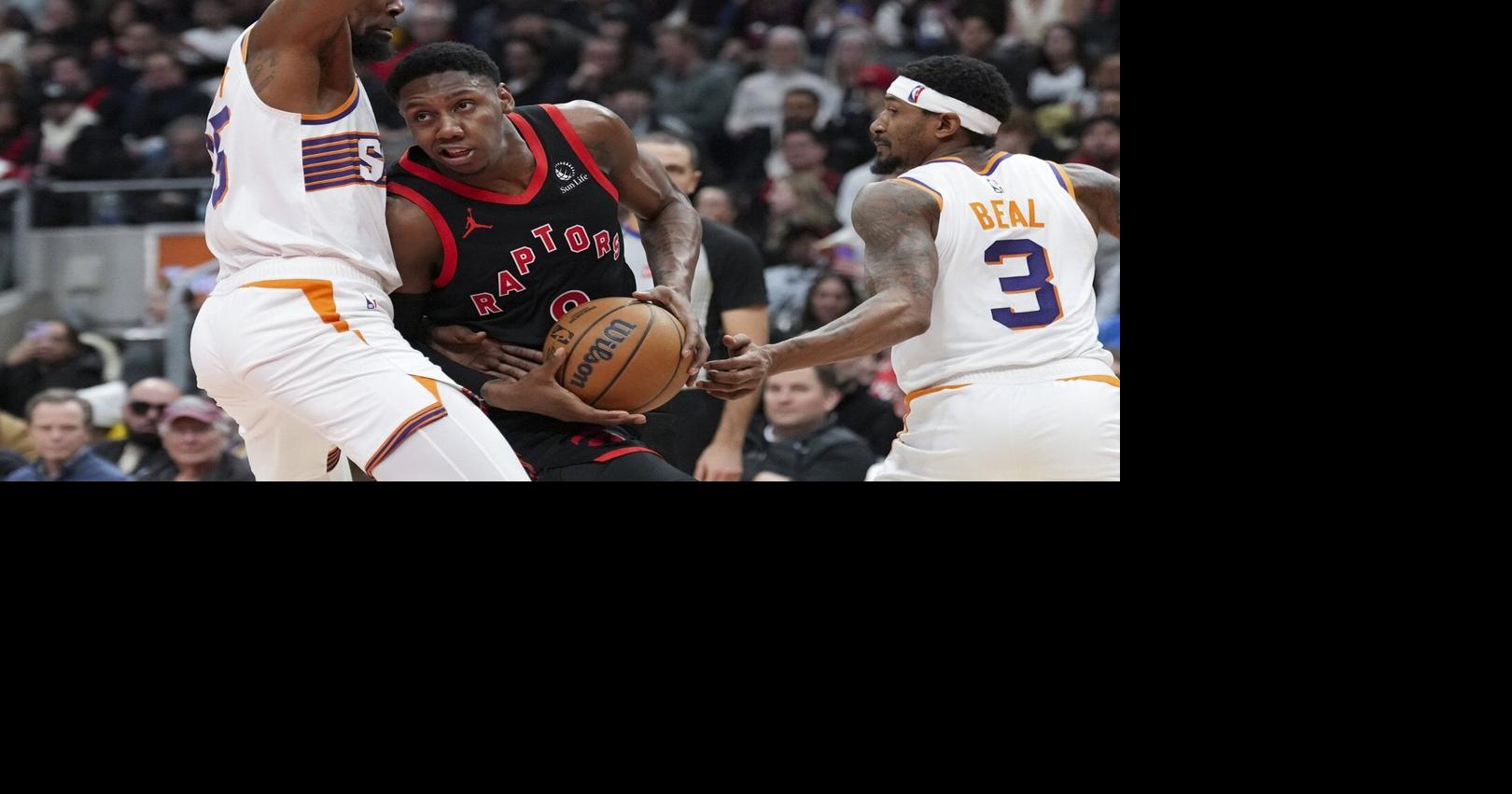 Boucher leads bench in Raptors 127-109 win over Suns