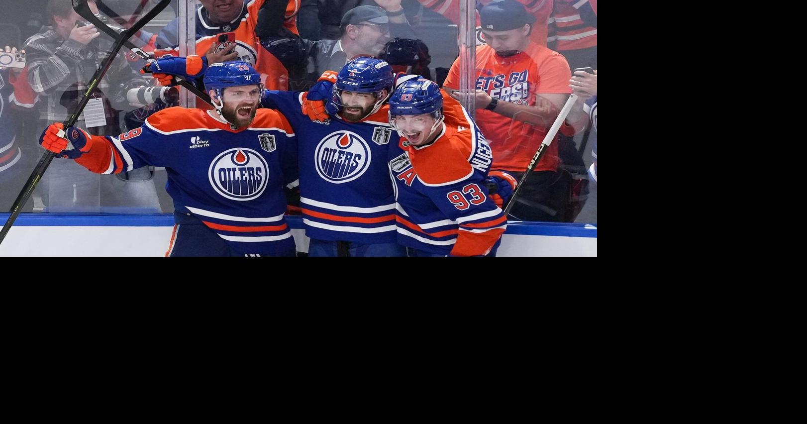 Full-strength Draisaitl steps up for Oilers in Game 1 of Cup final