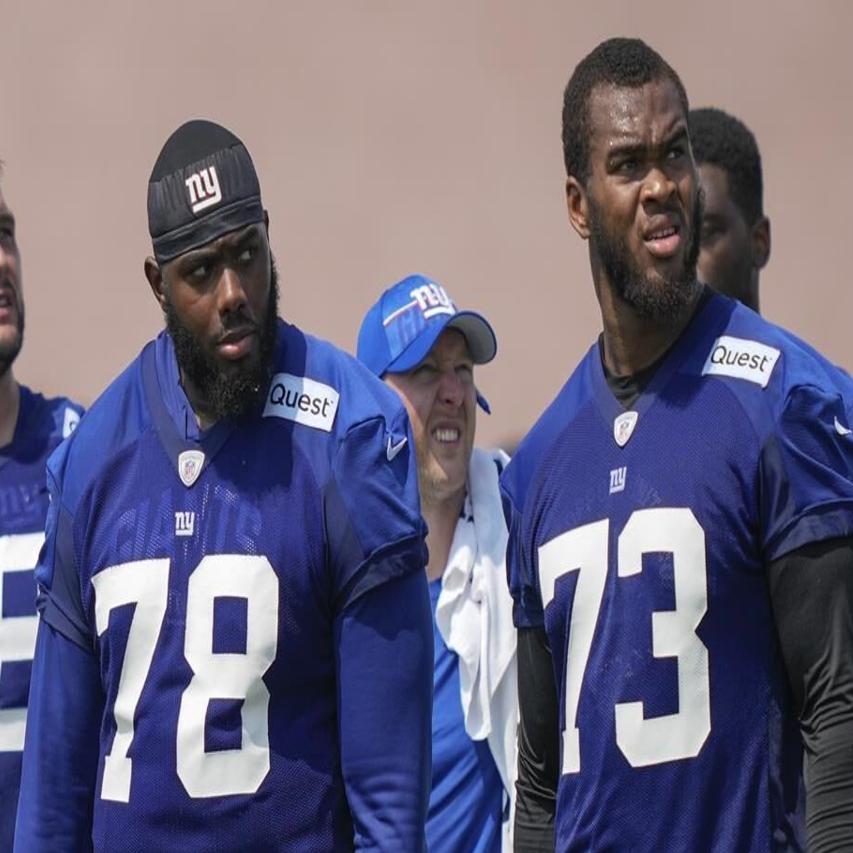 Giants offensive line seemingly more unsettled than before camp started