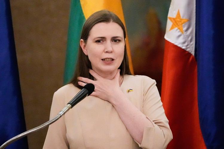 Lithuania's defense chief praises Philippine campaign exposing China's aggression