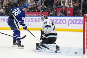 Marner leads the Maple Leafs on a special night for the Nylander brothers