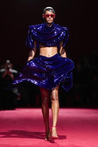 Christian Siriano takes his New York Fashion Week show attendees for a glamorous ride